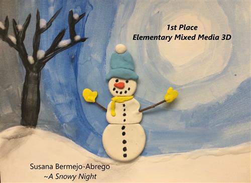 Susana's Award-winning Mixed Media artwork